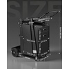 image:imageVEVOR Welding Cart 3Tier Welder Cart Heavy Duty 400 LBS Weight Capacity2 Drawers