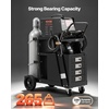image:imageVEVOR Welding Cart 3Tier Welder Cart Heavy Duty 400 LBS Weight Capacity2Tier 4 Drawers