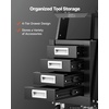image:imageVEVOR Welding Cart 3Tier Welder Cart Heavy Duty 400 LBS Weight Capacity2Tier 4 Drawers