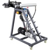 image:imageVEVOR YP9 Manual Bender 1  2 High Capacity Round Square Bar Metal Bender with 7 Bending Dies Metal Rod Bar Bender Bending Tool for Construction Site Auto RepairGraphite Gray
