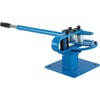 image:imageVEVOR YP9 Manual Bender 1  2 High Capacity Round Square Bar Metal Bender with 7 Bending Dies Metal Rod Bar Bender Bending Tool for Construction Site Auto RepairBlue