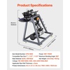 image:imageVEVOR YP9 Manual Bender 1  2 High Capacity Round Square Bar Metal Bender with 7 Bending Dies Metal Rod Bar Bender Bending Tool for Construction Site Auto RepairGraphite Gray