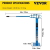 image:imageVevor YP 38 Pedestal Floor Compact Bender 7 Dies Versatile Compact Metal Tubing Bender 44 Mount Powdercoat Telescoping Handle Maximum 58 Thick 11516 Width  AmazoncomFloor Compact Bender 44