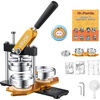 image:imageVEVOR Button Maker Machine 125225 Multiple Sizes Badge Punch Press Kit3100