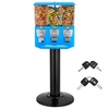 image:imageVEVOR Candy Vending Machine Four Compartment Candy Vending Machine with Stand Gumball amp Candies Vendings Machines with Adjustable Height Vintage Candies Dispenser for Shop Arcade Family GatheringBlue