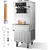 image:imageVEVOR Commercial Ice Cream Machine 21 QTH Yield Soft Serve Ice Cream MakerVertical 3 Flavors Flagship ModelNew