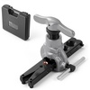 image:imageVEVOR Flaring Tool HVAC 45 Eccentric Single Flaring Tool for 1434 amp 619mm Copper Aluminum Tubes  with Metric amp SAE Clamps Tube Cutter amp Toolbox for Refrigeration Air Conditioner RepairSAE Sizes