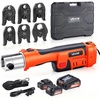image:imageVEVOR Press Tool 18V Electric Crimping Tool for 12  2 Copper Pipes18V  Rotating Head