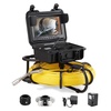 image:imageVEVOR Sewer Camera 165 ft50 m 9 Screen Pipeline Inspection Camera with DVR Function Waterproof IP68 Camera w12 Adjustable LEDs wa 16 GB SD Card for Sewer Line Home Duct Drain Pipe Plumbing393ft120m