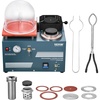 image:imageVEVOR Vacuum Investing Casting Machine 290W Power with 3 CFM Pump and Bell Jar Convenient Oil Injection Port Precision Pressure Gauge 11 x 11 in Workbench Casting Machine for Jewelry and MetalCasting Machine with Melting Furnace