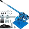 image:imageVEVOR YP9 Manual Bender 1  2 High Capacity Round Square Bar Metal Bender with 7 Bending Dies Metal Rod Bar Bender Bending Tool for Construction Site Auto RepairBlue