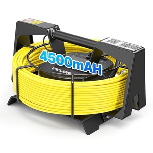 image:imageVEVOR 2026 Upgraded Sewer Camera with WiFi 984ft30m Drain Pipeline Camera IP68 Snake Plumbing Cameras with Light 12 LEDS Wireless WiFi Connectivity to PhoneTablet for Sewer Duct Pipe Inspection656ft20m