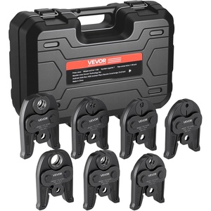 image:imageVEVOR 7PCS Pressing Jaws 14 to 118  Compatible with RLS Copper Pipes Work with 32KN Standard Press Tools for High Pressure HVACR Applications  with Case32KNR 143812583478118inch