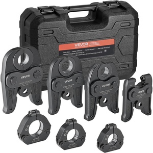 image:imageVEVOR 7PCS Pressing Jaws 14 to 118  Compatible with RLS Copper Pipes Work with 32KN Standard Press Tools for High Pressure HVACR Applications  with Case32KNVMP 123411141122inch 3540R9 actuator