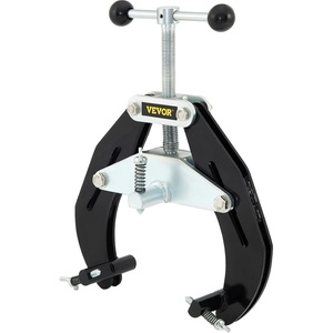 image:imageVEVOR Pipe Clamp 5 to 12 in High Strength Ultra Clamp with Quick Acting Screws Steel Pipe Alignment Tool with Lightweight Design Black26