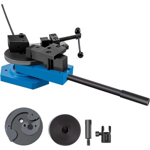 image:imageVEVOR SBG40 Manual Bender HighHardened Steel Scroll Bender Combination of Scroll Radius and Angle Bending Universal Metal Rod Bender For Steel Brass Cooper AluminumLarge