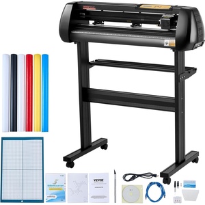 image:imageVEVOR Vinyl Cutter Machine 34 inches Bundle Manual Vinyl Plotter Cutter28 Inch