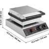 image:imageHappyBuy Mini Dutch Pancake Maker  25PCS 43mm 1700W NonStick Stainless Steel Temp amp Time Control Ideal for Home Kitchen Restaurant