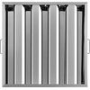image:imageVBENLEM Pack of 6 Hood Filters 1949L x 1555W 430 Stainless Steel 5 Grooves Commercial Hood Filters Range Hood Filter for Grease Rated Commercial Kitchen Exhaust Hoods195W x 195H Inch