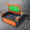 image:imageVEVOR 100W CO2 Laser Engraver 24 x 35 in 197 IPS Laser Cutter Machine with 2Way Pass Air Assist Compatible with LightBurn CorelDRAW AutoCAD Windows Mac OS Linux for Wood Acrylic Fabric More