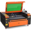 image:imageVEVOR 100W CO2 Laser Engraver 24 x 35 in 197 IPS Laser Cutter Machine with 2Way Pass Air Assist Compatible with LightBurn CorelDRAW AutoCAD Windows Mac OS Linux for Wood Acrylic Fabric More