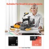 image:imageVEVOR 11 in 1 Heat Press 12 x 15 Inch Multifunctional Clamshell Printer Digital DualTube Heat Press Transfer Machine Swing Away Sublimation Machine for TShirt Hat Cap Mug Plate Pen Shoes Black2in115x15Black