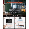 image:imageVEVOR 11 in 1 Heat Press 12 x 15 Inch Multifunctional Clamshell Printer Digital DualTube Heat Press Transfer Machine Swing Away Sublimation Machine for TShirt Hat Cap Mug Plate Pen Shoes Black15X15 5 in 1Black