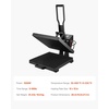 image:imageVEVOR 11 in 1 Heat Press 12 x 15 Inch Multifunctional Clamshell Printer Digital DualTube Heat Press Transfer Machine Swing Away Sublimation Machine for TShirt Hat Cap Mug Plate Pen Shoes Black15x15Black