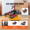 image:imageVEVOR 11 in 1 Heat Press 12 x 15 Inch Multifunctional Clamshell Printer Digital DualTube Heat Press Transfer Machine Swing Away Sublimation Machine for TShirt Hat Cap Mug Plate Pen Shoes Black11in1Red