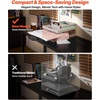 image:imageVEVOR 11 in 1 Heat Press 12 x 15 Inch Multifunctional Clamshell Printer Digital DualTube Heat Press Transfer Machine Swing Away Sublimation Machine for TShirt Hat Cap Mug Plate Pen Shoes Black15X15 5 in 1Green