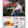 image:imageVEVOR 11 in 1 Heat Press 12 x 15 Inch Multifunctional Clamshell Printer Digital DualTube Heat Press Transfer Machine Swing Away Sublimation Machine for TShirt Hat Cap Mug Plate Pen Shoes Black15X15 5 in 1Black