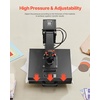 image:imageVEVOR 11 in 1 Heat Press 12 x 15 Inch Multifunctional Clamshell Printer Digital DualTube Heat Press Transfer Machine Swing Away Sublimation Machine for TShirt Hat Cap Mug Plate Pen Shoes Black15x15Black