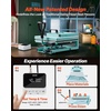 image:imageVEVOR 11 in 1 Heat Press 12 x 15 Inch Multifunctional Clamshell Printer Digital DualTube Heat Press Transfer Machine Swing Away Sublimation Machine for TShirt Hat Cap Mug Plate Pen Shoes Black15X15 5 in 1Green