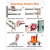 image:imageVEVOR 12KG Propane Melting Furnace Kit Large Capacity Foundry Home Blacksmithing Forge with Crucible amp Tongs Kiln Stainless Steel Smelter for Metal Scrap Recycle Gold Copper Silver Casting12KG