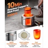 image:imageVEVOR 12KG Propane Melting Furnace Kit Large Capacity Foundry Home Blacksmithing Forge with Crucible amp Tongs Kiln Stainless Steel Smelter for Metal Scrap Recycle Gold Copper Silver Casting16 KG