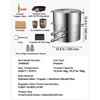image:imageVEVOR 12KG Propane Melting Furnace Kit Large Capacity Foundry Home Blacksmithing Forge with Crucible amp Tongs Kiln Stainless Steel Smelter for Metal Scrap Recycle Gold Copper Silver Casting16 KG