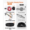 image:imageVEVOR 12KG Propane Melting Furnace Kit Large Capacity Foundry Home Blacksmithing Forge with Crucible amp Tongs Kiln Stainless Steel Smelter for Metal Scrap Recycle Gold Copper Silver Casting12KG