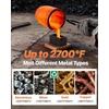 image:imageVEVOR 12KG Propane Melting Furnace Kit Large Capacity Foundry Home Blacksmithing Forge with Crucible amp Tongs Kiln Stainless Steel Smelter for Metal Scrap Recycle Gold Copper Silver Casting12KG