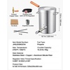 image:imageVEVOR 12KG Propane Melting Furnace Kit Large Capacity Foundry Home Blacksmithing Forge with Crucible amp Tongs Kiln Stainless Steel Smelter for Metal Scrap Recycle Gold Copper Silver Casting6KG