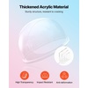 image:imageVEVOR 16 Inch Cotton Candy Machine Cover Transparent Acrylic Dome Bubble Shield Compatible with 15inch Commercial Cotton Candy Floss Maker Bowl for Party Shops Bottom Groove Design21 inch
