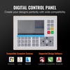 image:imageVEVOR 55W CO2 Laser Engraver 20 x 12 in Desktop CO2 Laser Engraver and Cutter Machine with 16MP Camera Water Pump Rotary Axis Compatible with LightBurn CorelDRAW RDWorks for Wood Acrylic GlassSpraypainted Iron