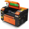 image:imageVEVOR 55W CO2 Laser Engraver 20 x 12 in Desktop CO2 Laser Engraver and Cutter Machine with 16MP Camera Water Pump Rotary Axis Compatible with LightBurn CorelDRAW RDWorks for Wood Acrylic GlassSpraypainted Iron