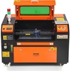 image:imageVEVOR 55W CO2 Laser Engraver 20 x 12 in Desktop CO2 Laser Engraver and Cutter Machine with 16MP Camera Water Pump Rotary Axis Compatible with LightBurn CorelDRAW RDWorks for Wood Acrylic GlassSpraypainted Iron