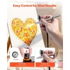 image:imageVEVOR Airbrush Kit Professional Airbrush Set with 15 HP Compressor amp 3 Airbrushes Airbrushing System Kit with MultiPurpose DualAction Gravity Feed Airbrushes Art Nail Cookie Tatto4 Paint Colors Set