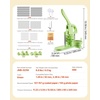 image:imageVEVOR Button Maker Machine 1125225 inch253258mm Pin Maker Bule125225 inch200pcs