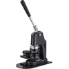 image:imageVEVOR Button Maker Machine 1125225 inch253258mm Pin Maker BuleBlack 3 in 1  300 pcs