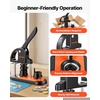 image:imageVEVOR Button Maker Machine 225 inch58mm Pin Maker with 100pcs Button Parts Button Maker with Panda Magic Book Ergonomic Arc Handle Punch Press Kit for Children DIY Gifts and Christmas1  100 pcs