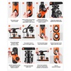 image:imageVEVOR Button Maker Machine 225 inch58mm Pin Maker with 100pcs Button Parts Button Maker with Panda Magic Book Ergonomic Arc Handle Punch Press Kit for Children DIY Gifts and Christmas1  100 pcs