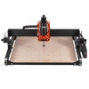 image:imageVEVOR CNC Router Machine 300W 3 Axis GRBL Control Wood Engraving Carving Milling Machine Kit 400 x 400 x 75 mm  157 x 157 x 295 in Working Area 1200 RPM for Wood Acrylic MDF PVC Plastic Foam300W