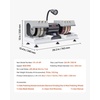 image:imageVEVOR Cabbing Machine 6 14HP 1800rpm Efficient Lapidary Rock Grinder Polisher With Lamp amp Water Pump Gem Faceting Machine Rock Grinding Machine for Gem Jade Stone Create Cabochons for Necklaces8 14HP 1800rpm